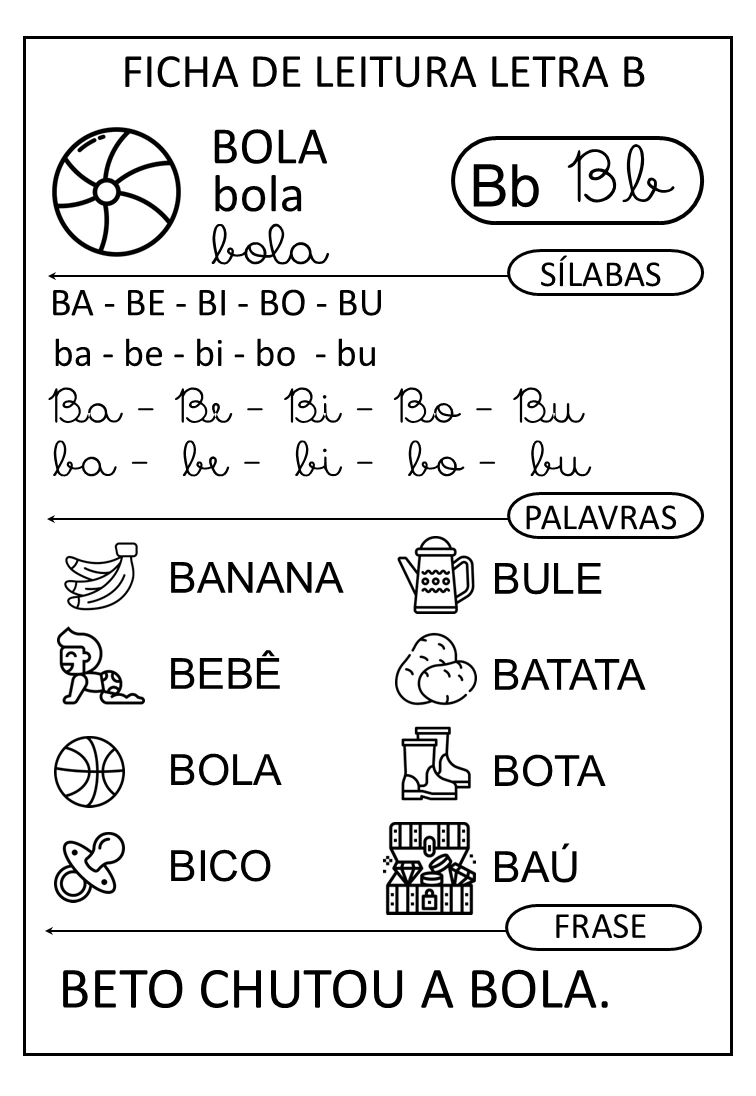 CADERNO DE FICHAS